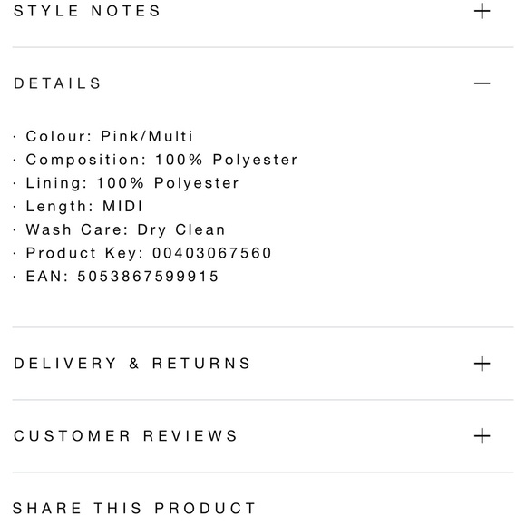 Whistles Viola short sleeve midi pink dot dress sz 2 US /6 UK - Picture 6 of 12